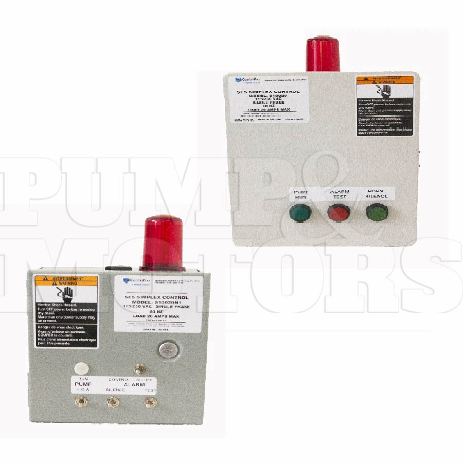 S12136 Goulds SES Simplex Control Panel Single Phase